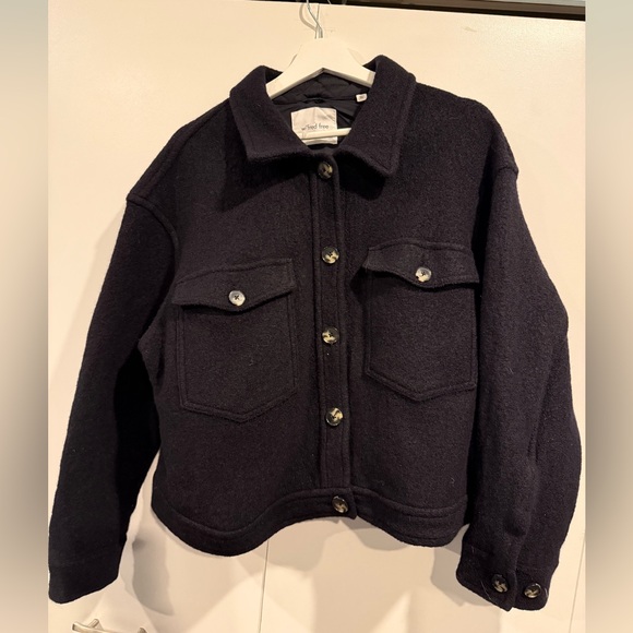 Wilfred Jackets & Blazers - Aritzia Wilfred Autumn Wool Shirt Jacket